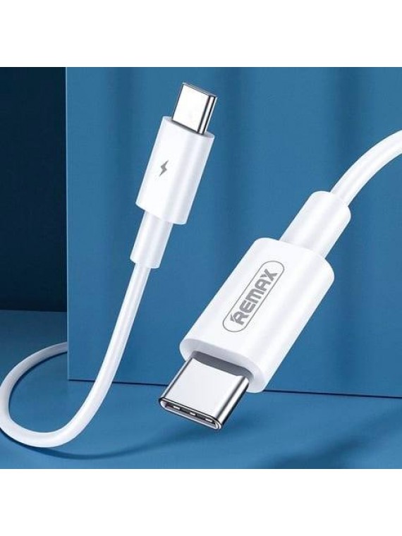 REMAX RC-175c 100W (type C to type C) Charging Cable white