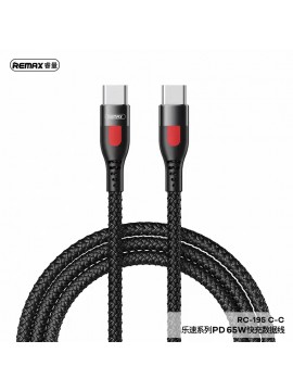REMAX RC-195 Lesu Series PD 65w Fast Charging Data Cable type c to type c