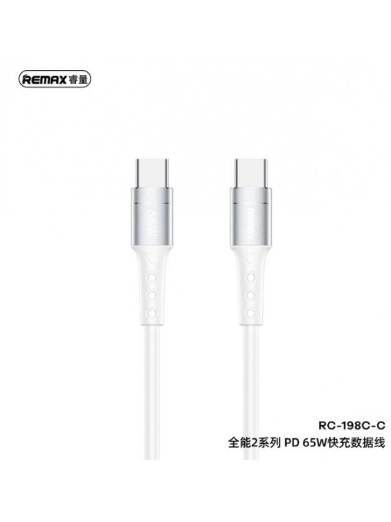 REMAX RC-198 Chaining Series II PD 65W Fast Charging Data Cable (type C-type C)