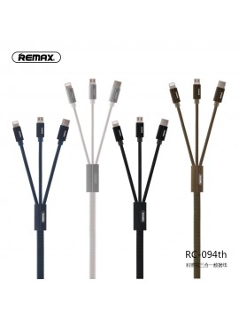 REMAX RC-094th KEROLLA Series 3 in 1 Cable Blue