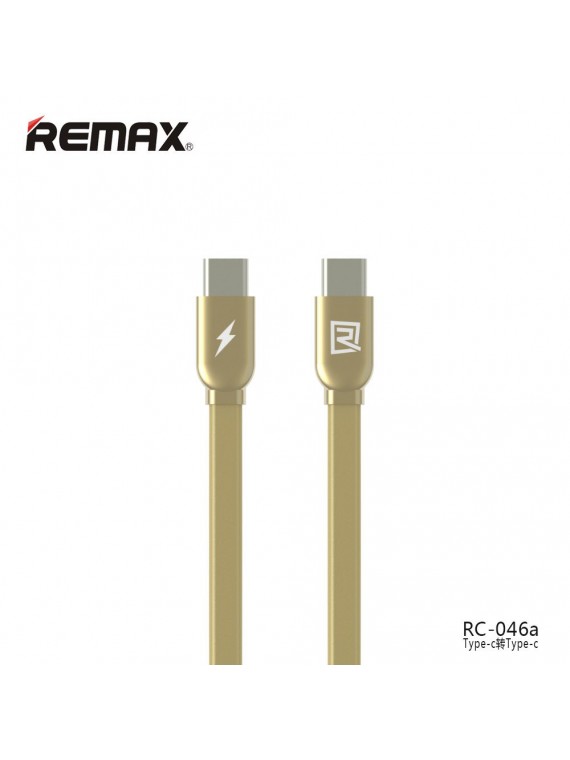 REMAX RC-046a Type-C to Type-C Gold