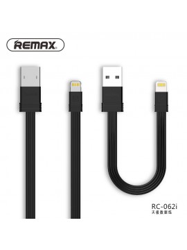 REMAX RC-062i Date Cable For Lightning (1M+0.16M) Black