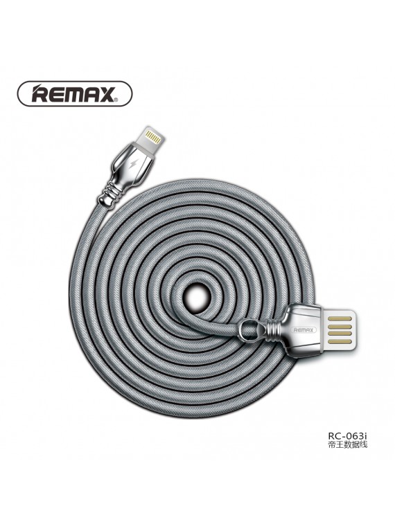 REMAX RC-063i Data Cable For Lightning Silver