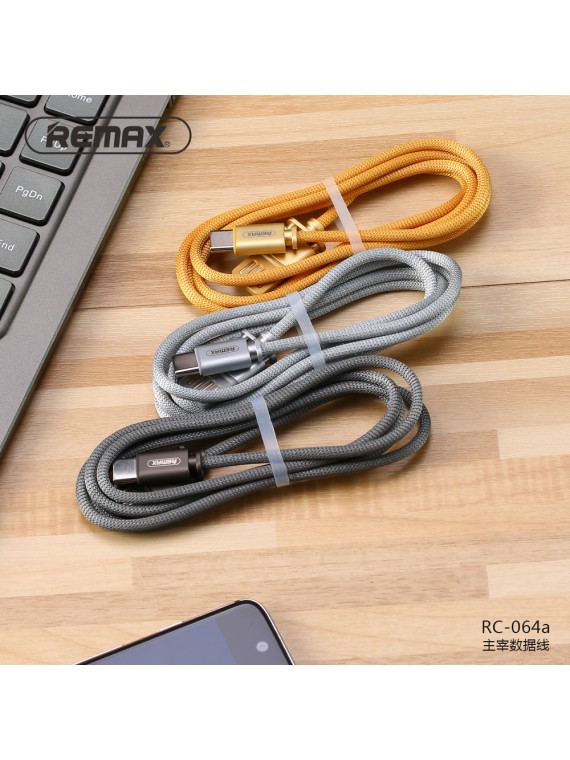 REMAX RC-064a Dominator Fast Charging Data Cable Gold