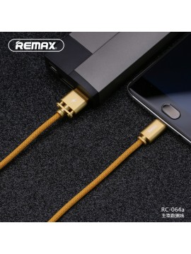 REMAX RC-064a Dominator Fast Charging Data Cable Gold