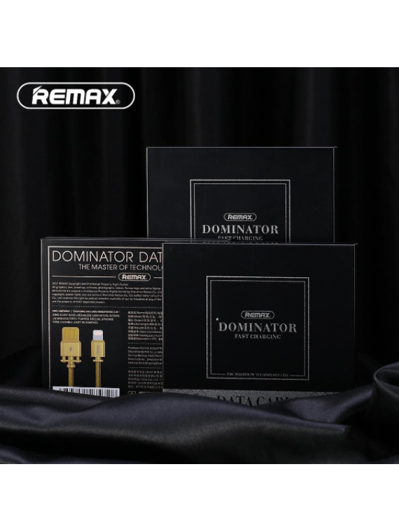 REMAX RC-064i Dominator Fast Charging Data Cable Gold