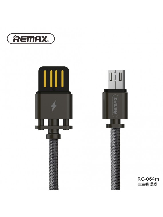 REMAX RC-064m Dominator Fast Charging Data Cable Black