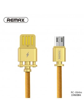 REMAX RC-064m Dominator Fast Charging Data Cable Gold