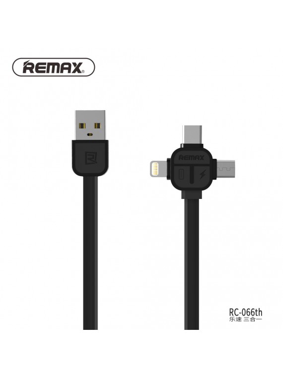 REMAX RC-066th Lesu 3 in 1 Black
