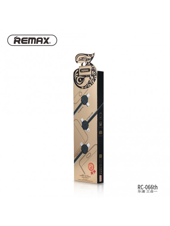 REMAX RC-066th Lesu 3 in 1 Black