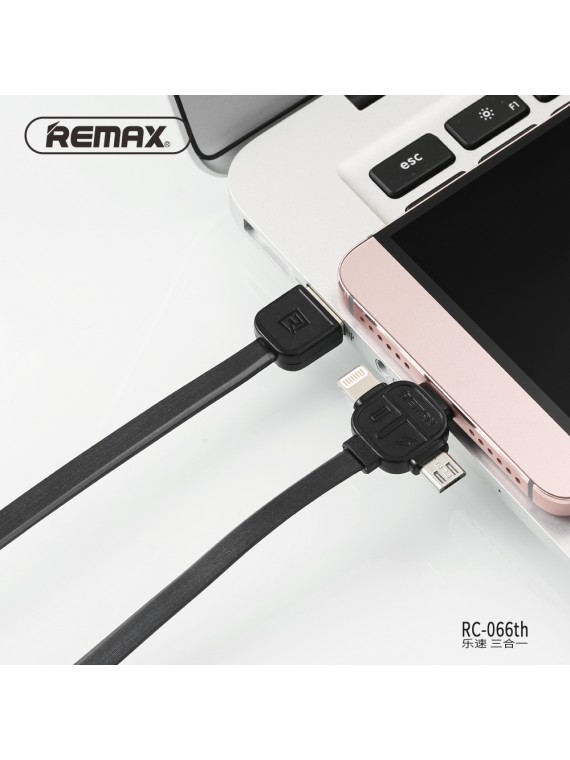 REMAX RC-066th Lesu 3 in 1 Black