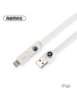 REMAX RC-073th Cutie 3 in 1 Cable White
