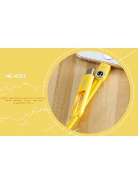 REMAX RC-073th Cutie 3 in 1 Cable Black