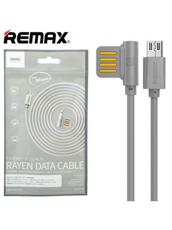 REMAX RC-075m Data Cable For Micro Grey
