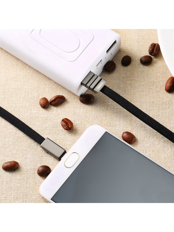 REMAX RC-081m Weave Data Cable For Micro Black