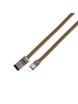 REMAX RC-081i Weave Data Cable For Lightning olive Green