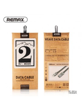 REMAX RC-081m Weave Data Cable For Micro hemp Yellow