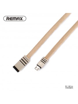 REMAX RC-081m Weave Data Cable For Micro hemp Yellow