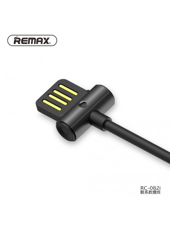 REMAX RC-082i Waist Drum Data Cable For Lightning Black