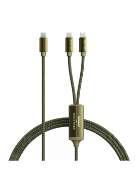 REMAX RC-092t Kerolla Series 100w Aluminum Fast Charging Cable Green