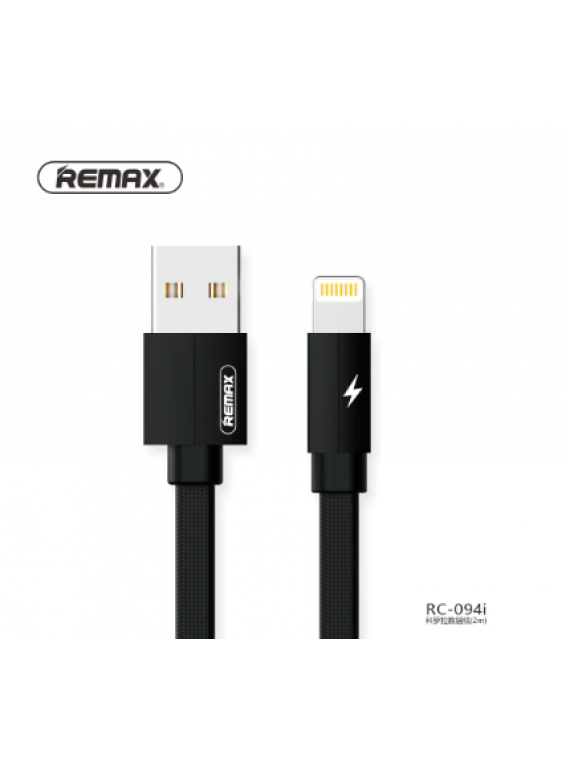 REMAX RC-094i Kerolla Data Cable 1M Black