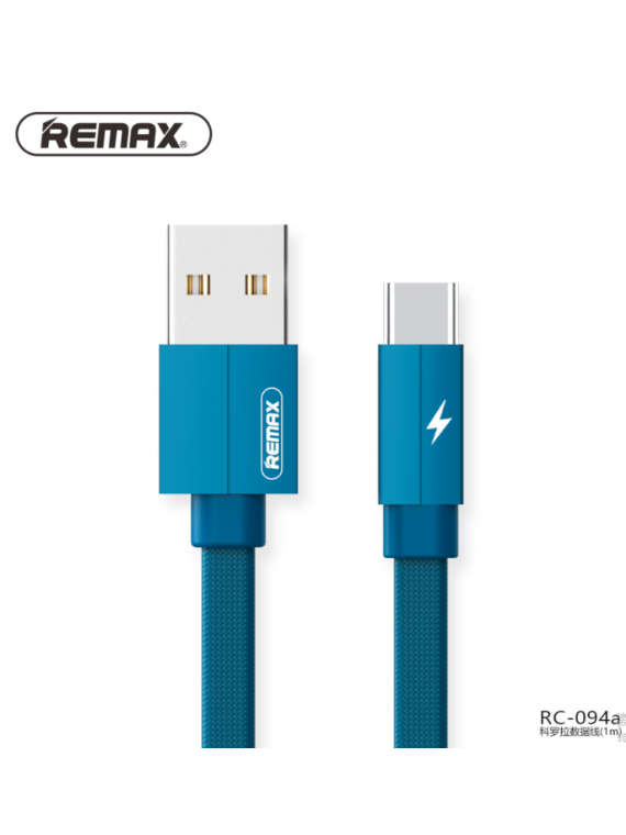 REMAX RC-094a Kerolla Data Cable 1M Blue