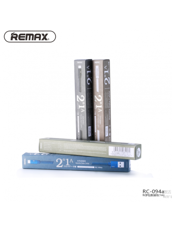 REMAX RC-094a Kerolla Data Cable 1M Blue