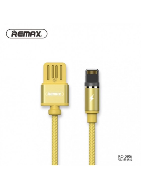 REMAX RC-095i Gravity Series Data Cable For Lightning Gold