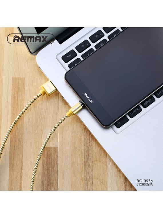 REMAX RC-095a Gravity Series Data Cable For Type-C Black