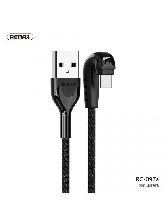 REMAX RC-097a Heymanba Series 3.0A Data Cable Black