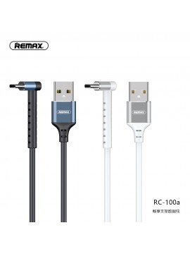 REMAX RC-100a 2 In 1 Data Cable & Phone Holder White