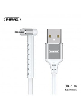 REMAX RC-100i 2 In 1 Data Cable & Phone Holder White