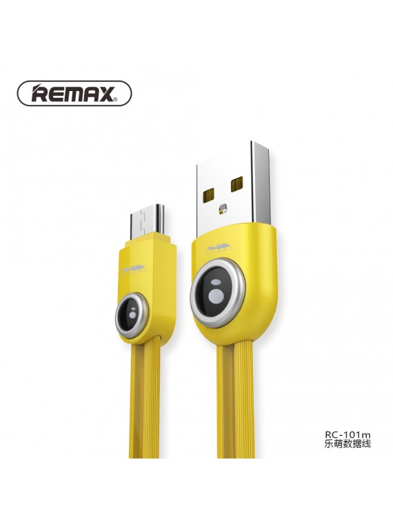 REMAX RC-101m Lemen Data Cable For Micro Yellow