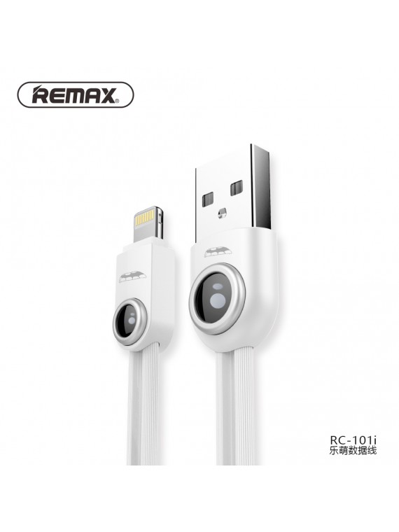 REMAX RC-101i Lemen Data Cable For Lightning White
