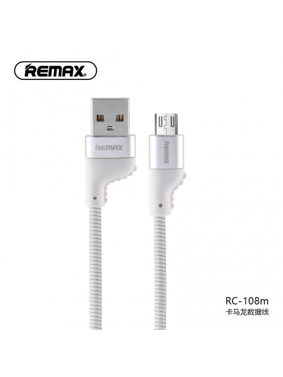REMAX RC-108m CAMAROON Data Cable Micro White