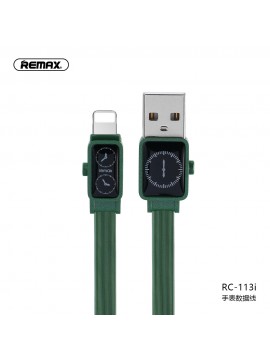 REMAX RC-113i Watch Data Cable Lightning Green