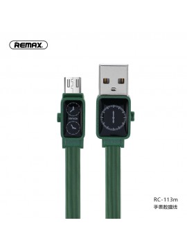 REMAX RC-113m Watch Data Cable Micro Green