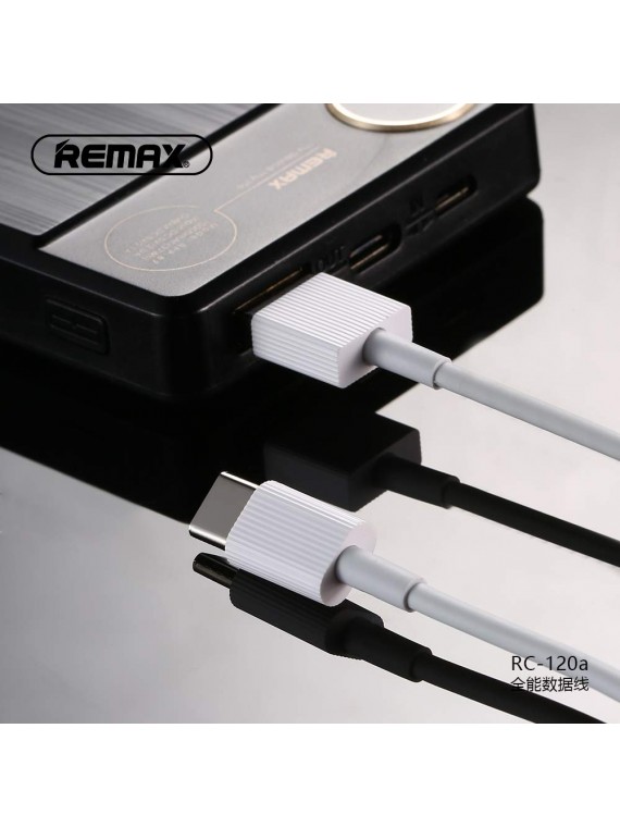 REMAX RC-120a Mini Data Cable For Type-C Black