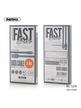 REMAX RC-129i Fast Pro Data Cable Lightning Grey