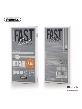 REMAX RC-129i Fast Pro Data Cable Lightning White