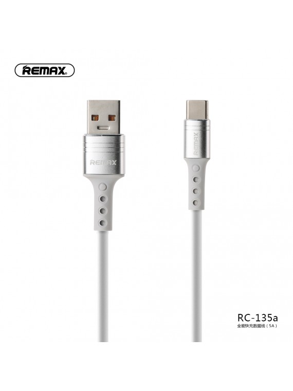 REMAX RC-135a 5A Data Cable For Type-C White
