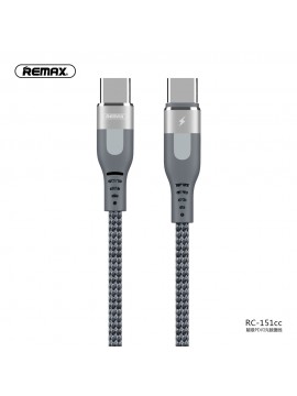 REMAX RC-151cc PD Fast Charging Type-C To Type-C Data Cable White