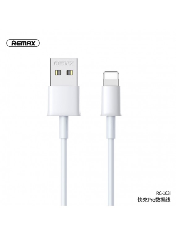 REMAX RC-163i Fast Charging Pro Data Cable White