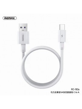 REMAX RC-183C Marlik Series PD 100W 2M Fast Charging Cable C to C  White