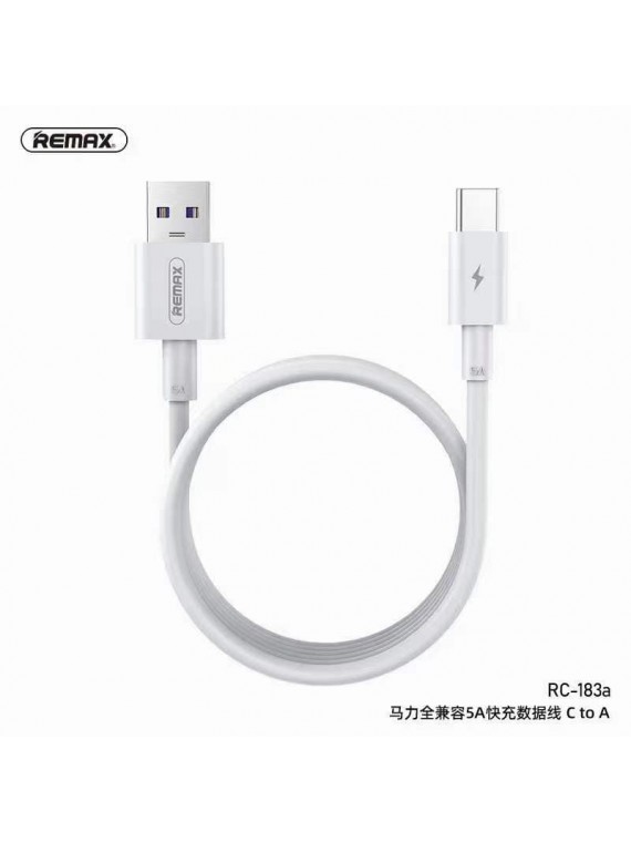 REMAX RC-183C Marlik Series PD 100W 2M Fast Charging Cable C to C  White