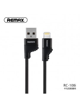 REMAX RC-108i CAMAROON Data Cable Lightning Black