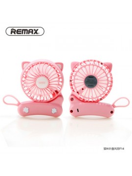 REMAX F14 Folded Mini Fan Pink