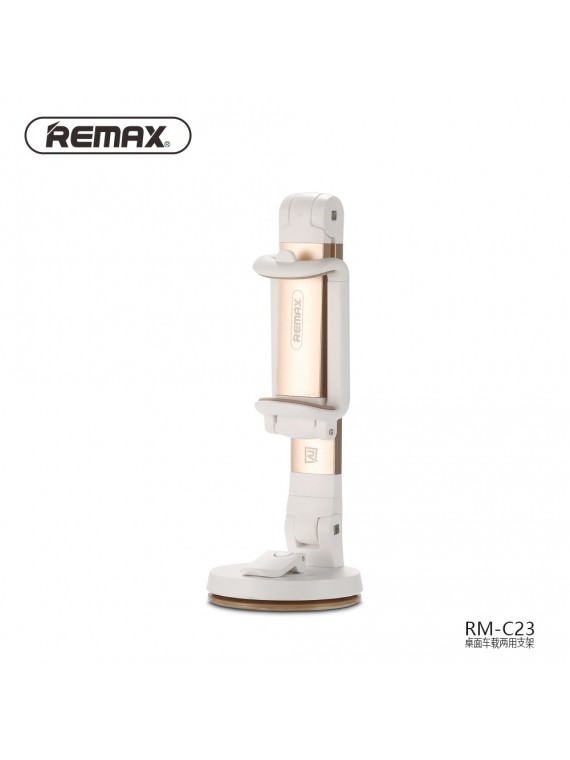 REMAX RM-C23 Desktop Holder White+Gold
