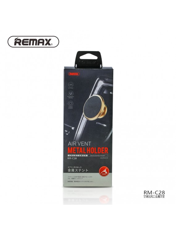 REMAX RM-C28 Air Vent Metal Holder Gold