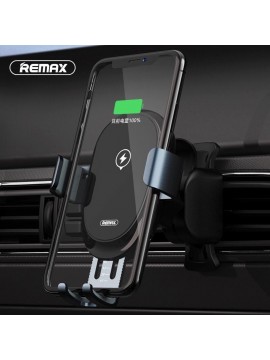 REMAX RM-C39 Wireless Charger and Sensor Mount For Car Vent Black